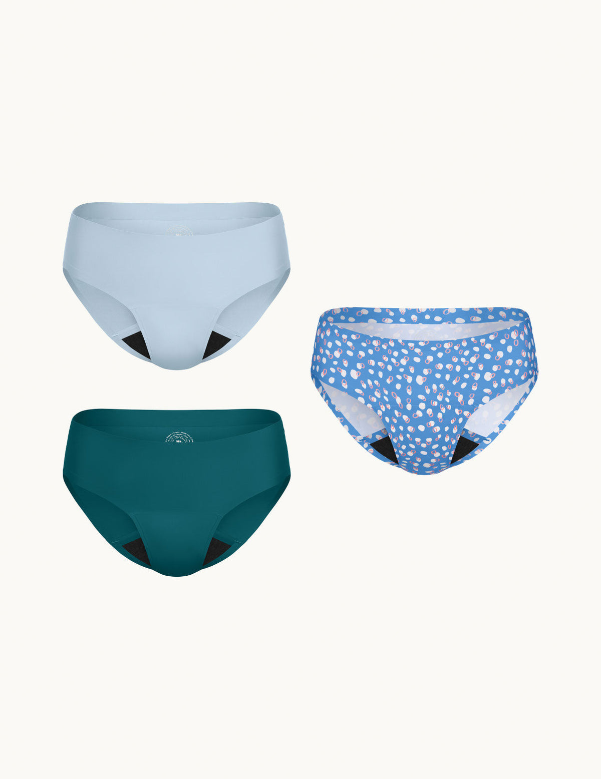 Teen Super Leakproof® No-Show Bikini 3-Pack - Last Call