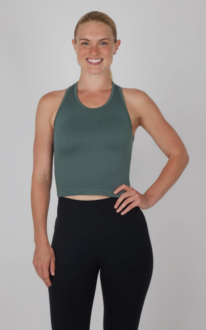 90 Degree by Reflex 2 PK Racerback Tank with Built in Bra