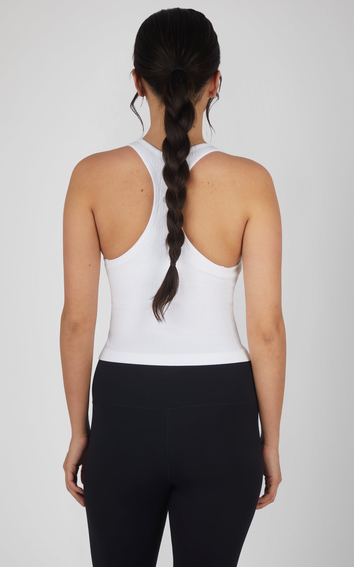 90 Degree by Reflex Ribbed Tank with Padded Bra