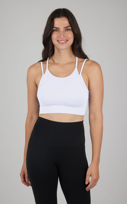 90 Degree by Reflex Ribbed Seamless Double Layer Bra