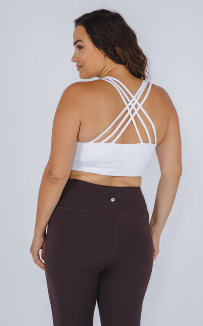 90 Degree by Reflex Plus Seamless Crisscross Back Sports Bra
