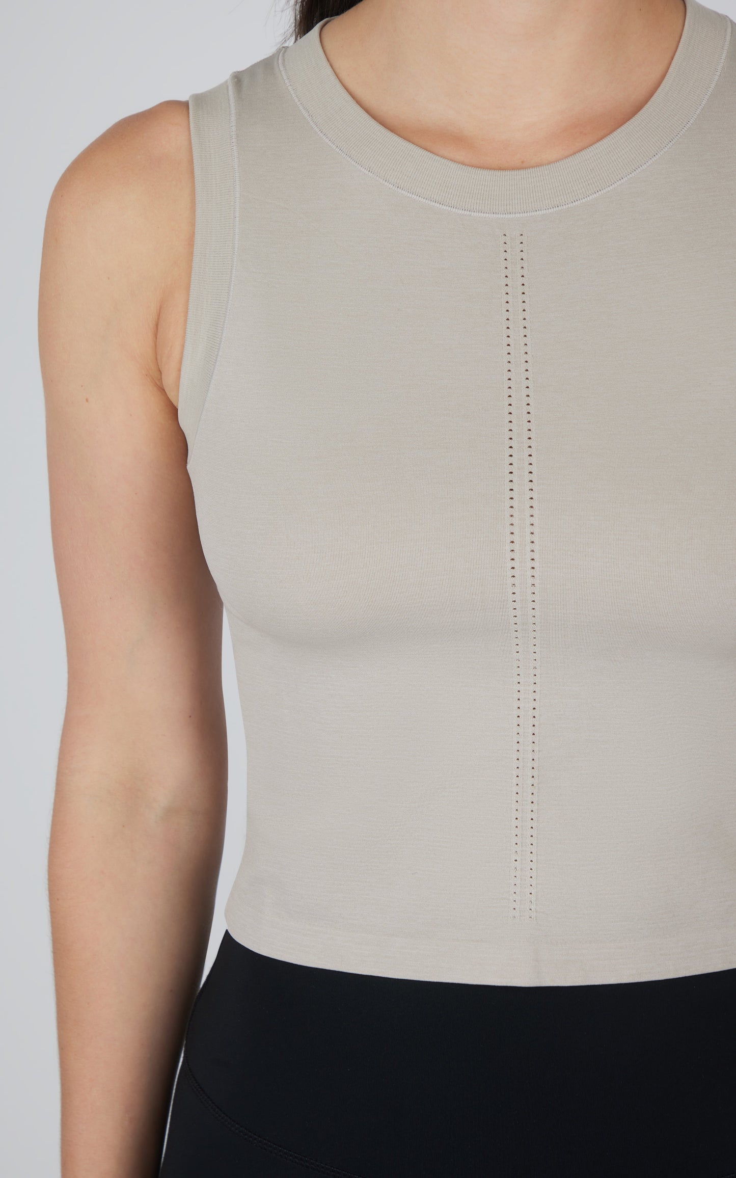 90 Degree by Reflex Seamless Slim Fit High Neck Tank