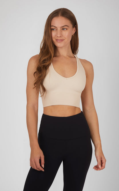 90 Degree by Reflex 2 PK Ribbed Bralette