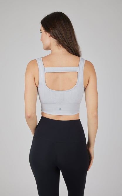 90 Degree by Reflex 2 PK Seamless Cable Knit Texture Bra Top