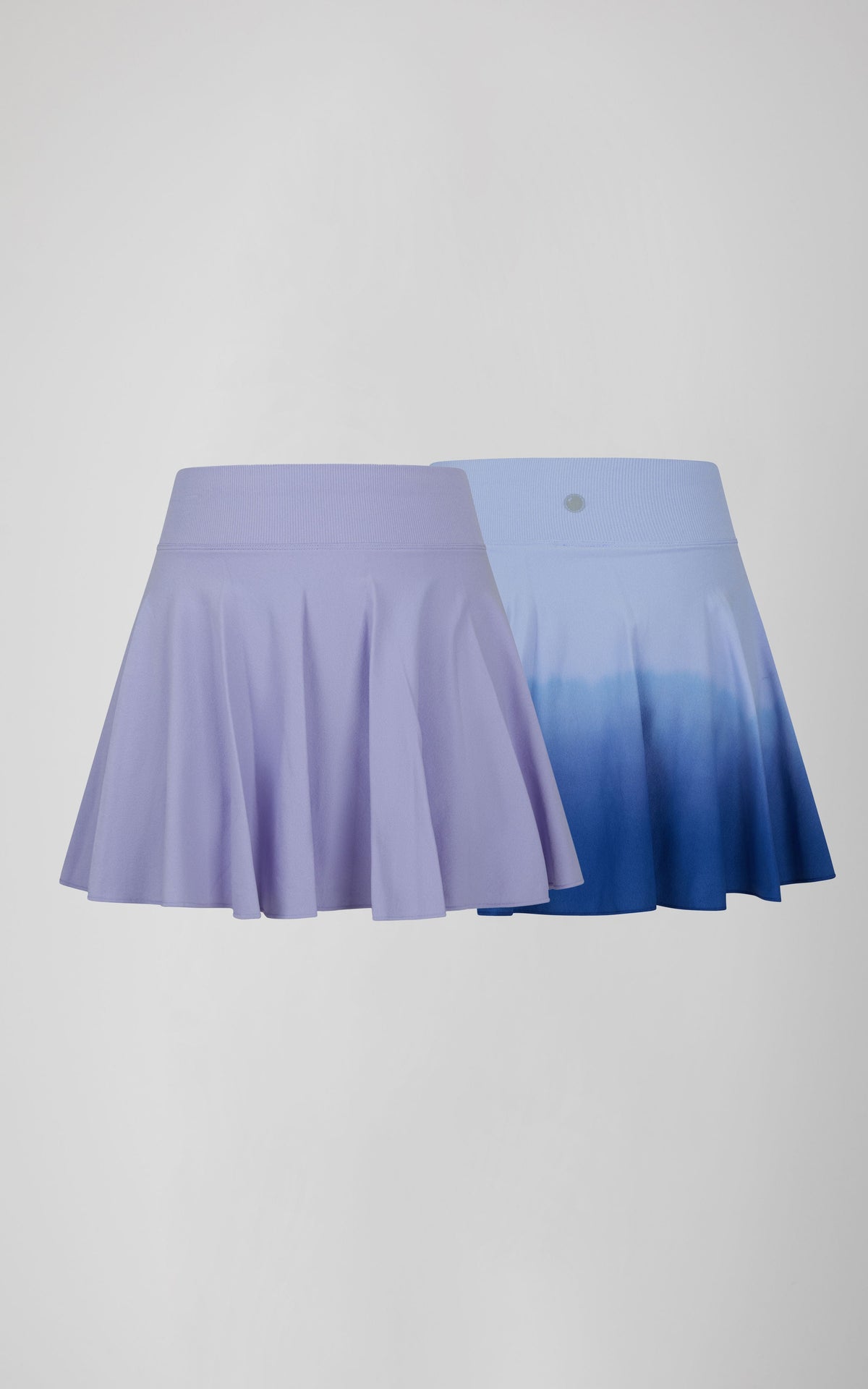90 Degree by Reflex Girls 2 PK Dip Dye Flare Skort