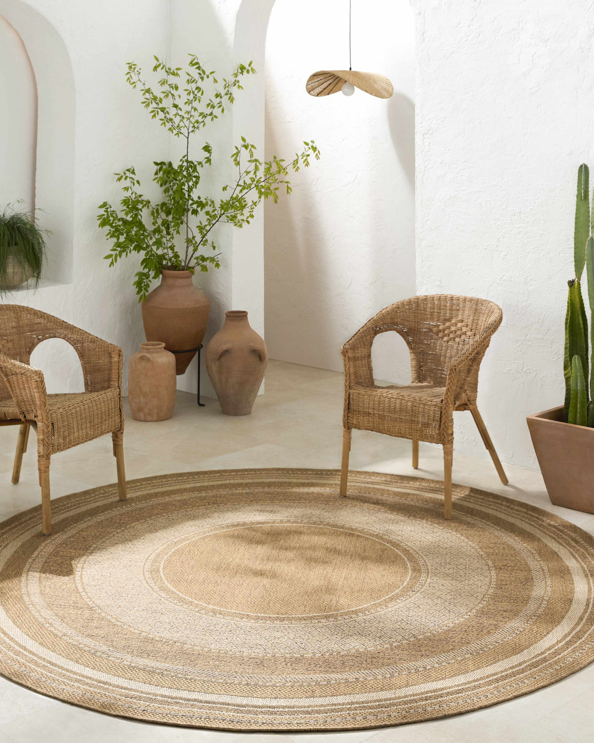 Chael Flatweave Faux Jute Rug
