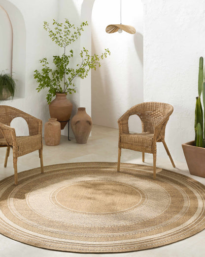 Chael Flatweave Faux Jute Rug