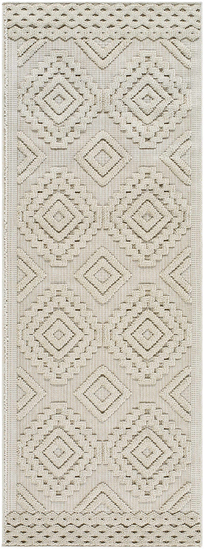 Arwid Bone Outdoor Area Rug - Clearance