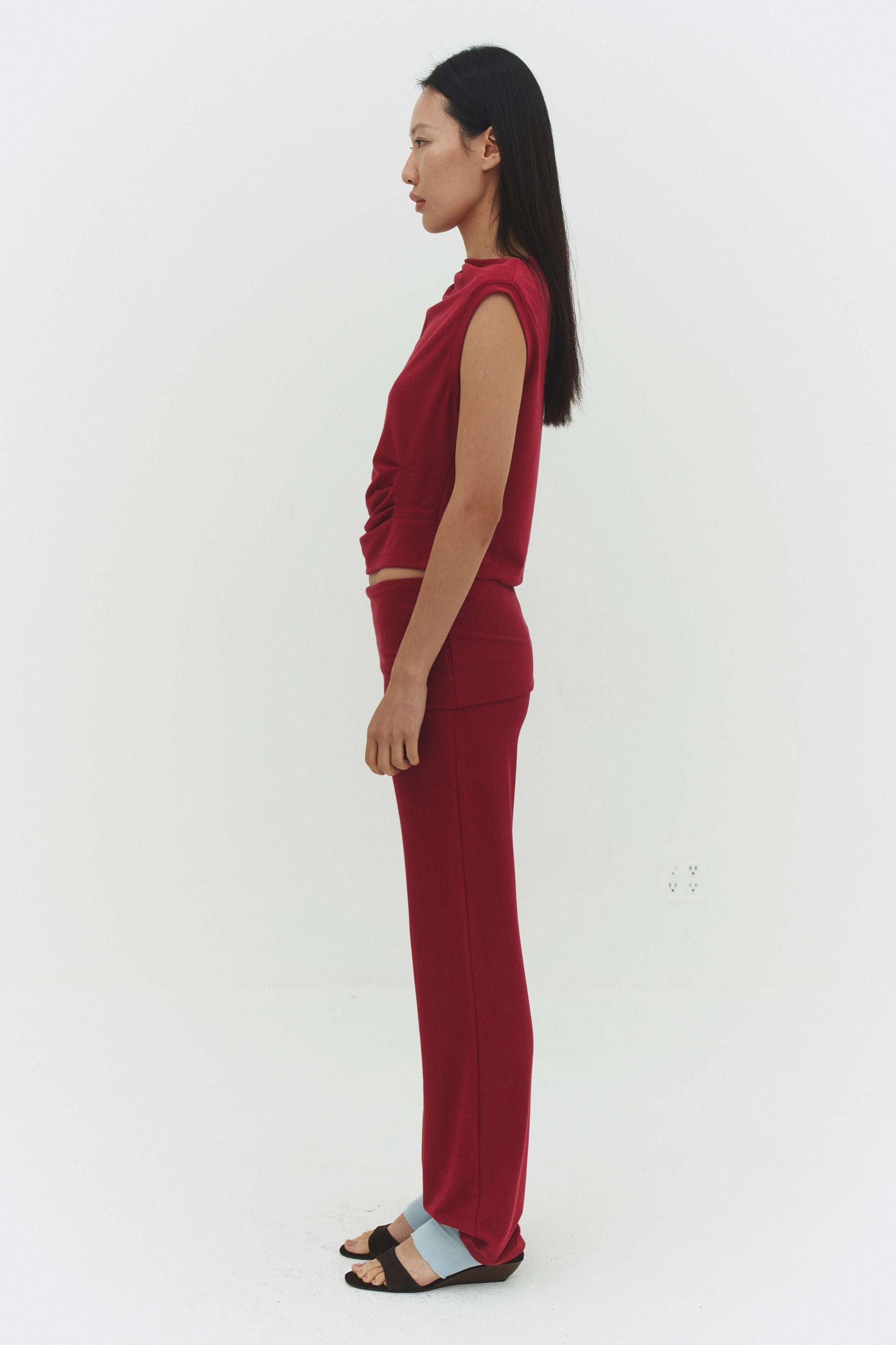 Dasom Tank Top in Raspberry