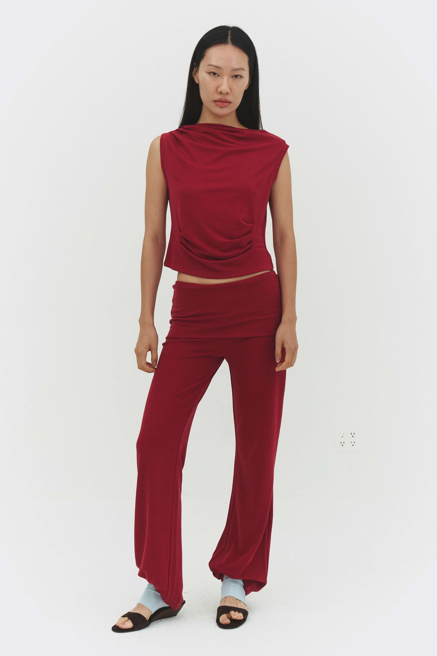 Dasom Tank Top in Raspberry