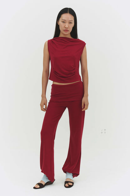 Dasom Tank Top in Raspberry