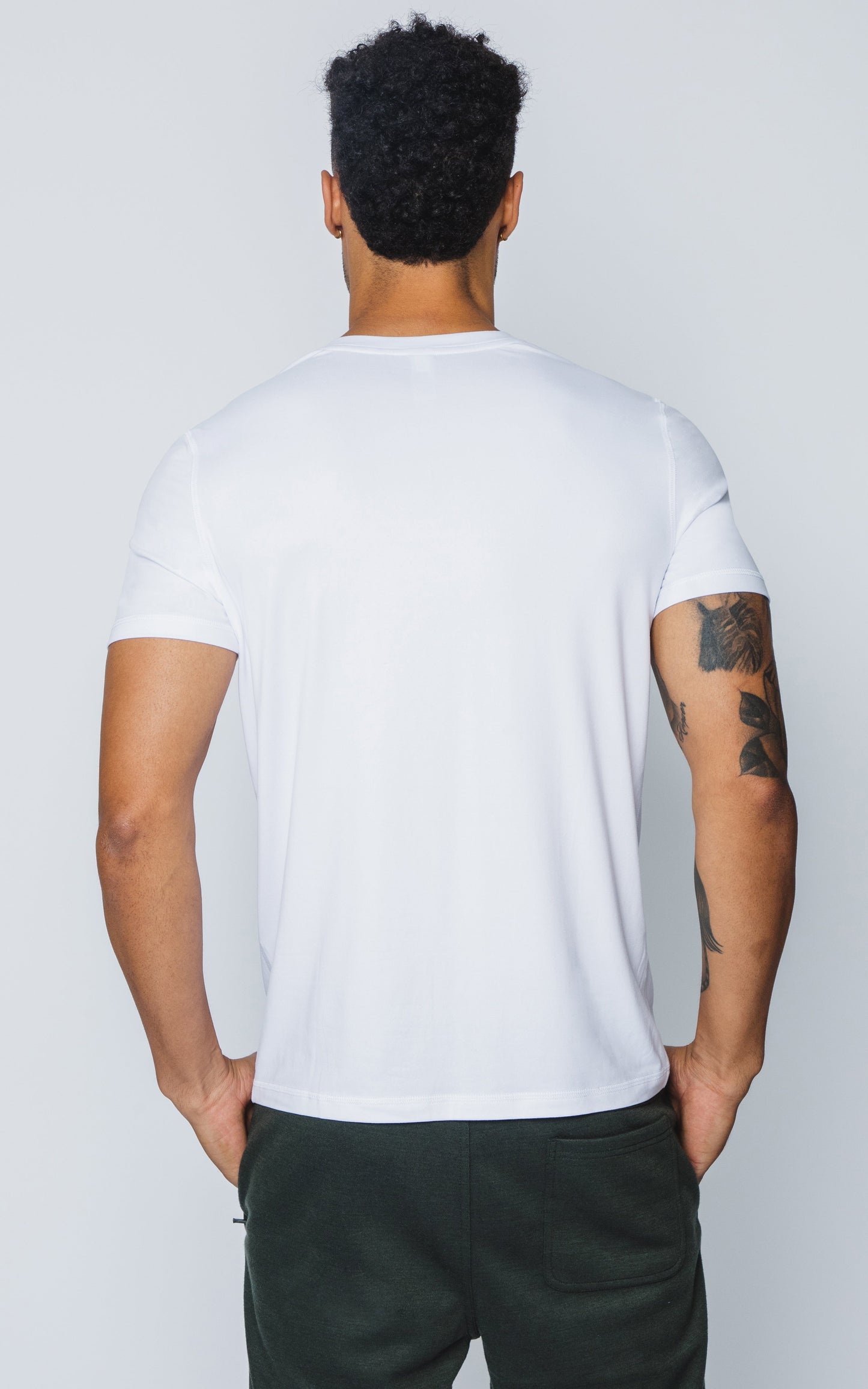 90 Degree by Reflex Men's V-Neck Short Sleeve Shirt