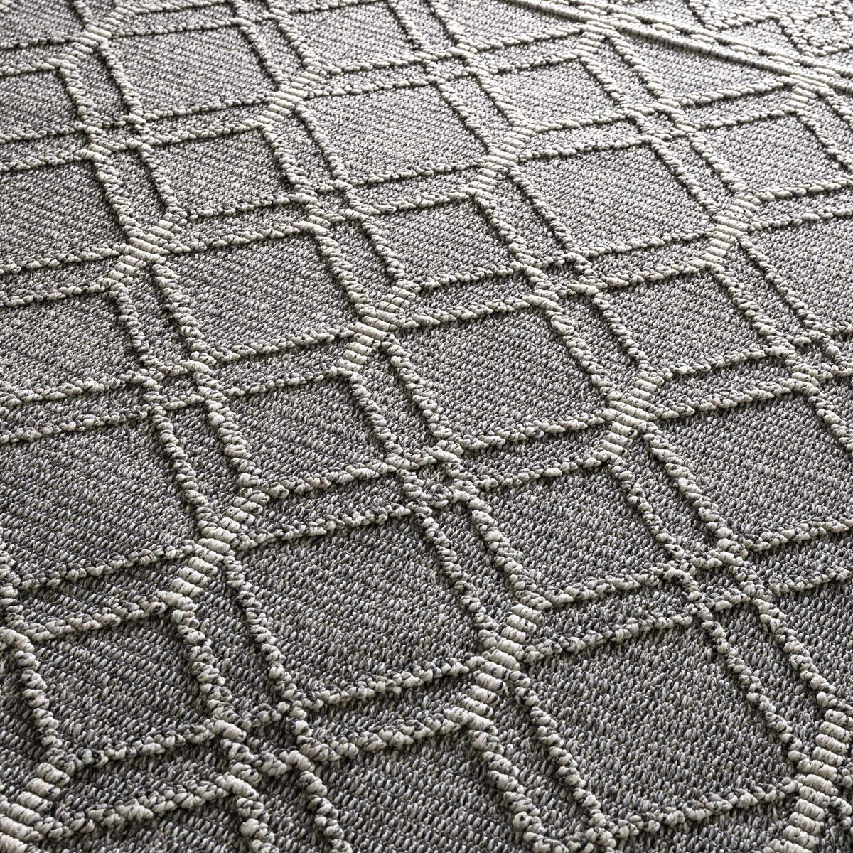 Diah Black & Bone Outdoor Area Rug - Clearance