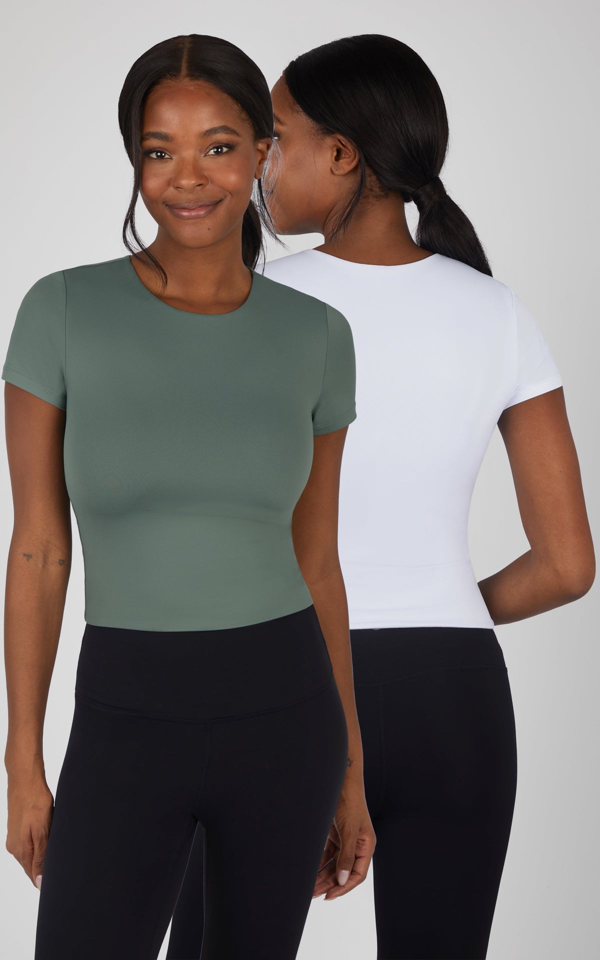 90 Degree by Reflex 2 PK Crew Neck Tee