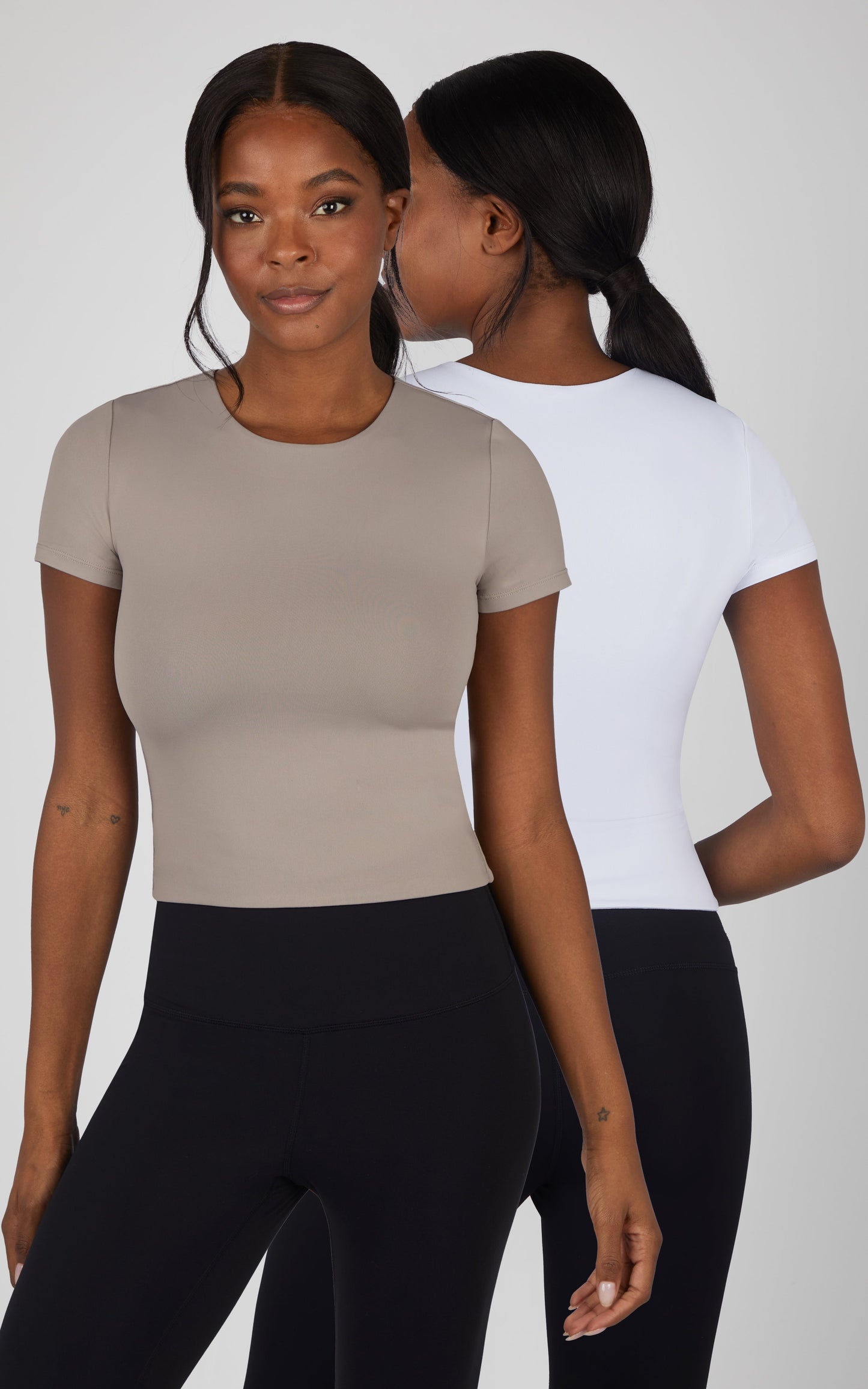 90 Degree by Reflex 2 PK Crew Neck Tee