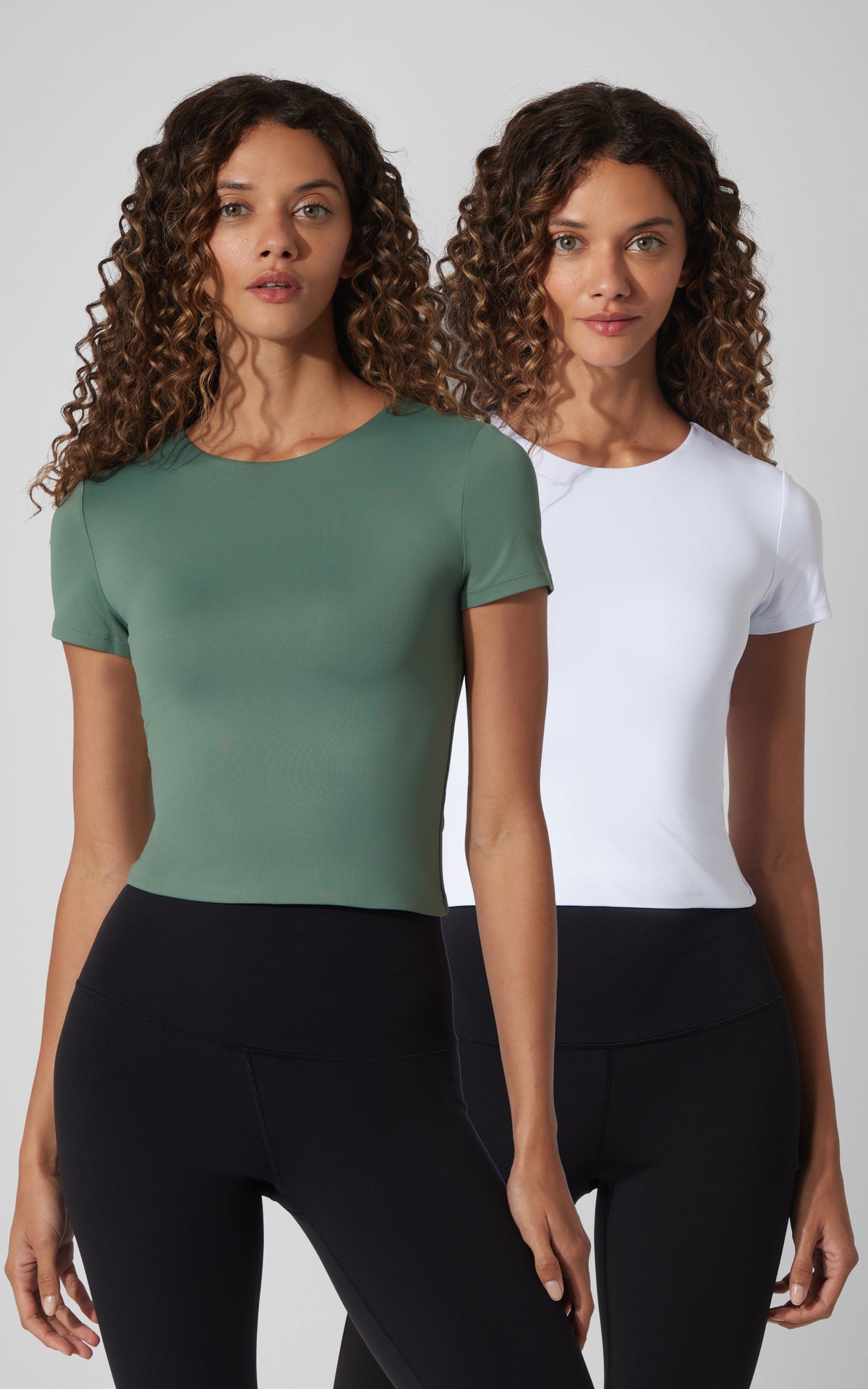 90 Degree by Reflex 2 PK Crew Neck Tee