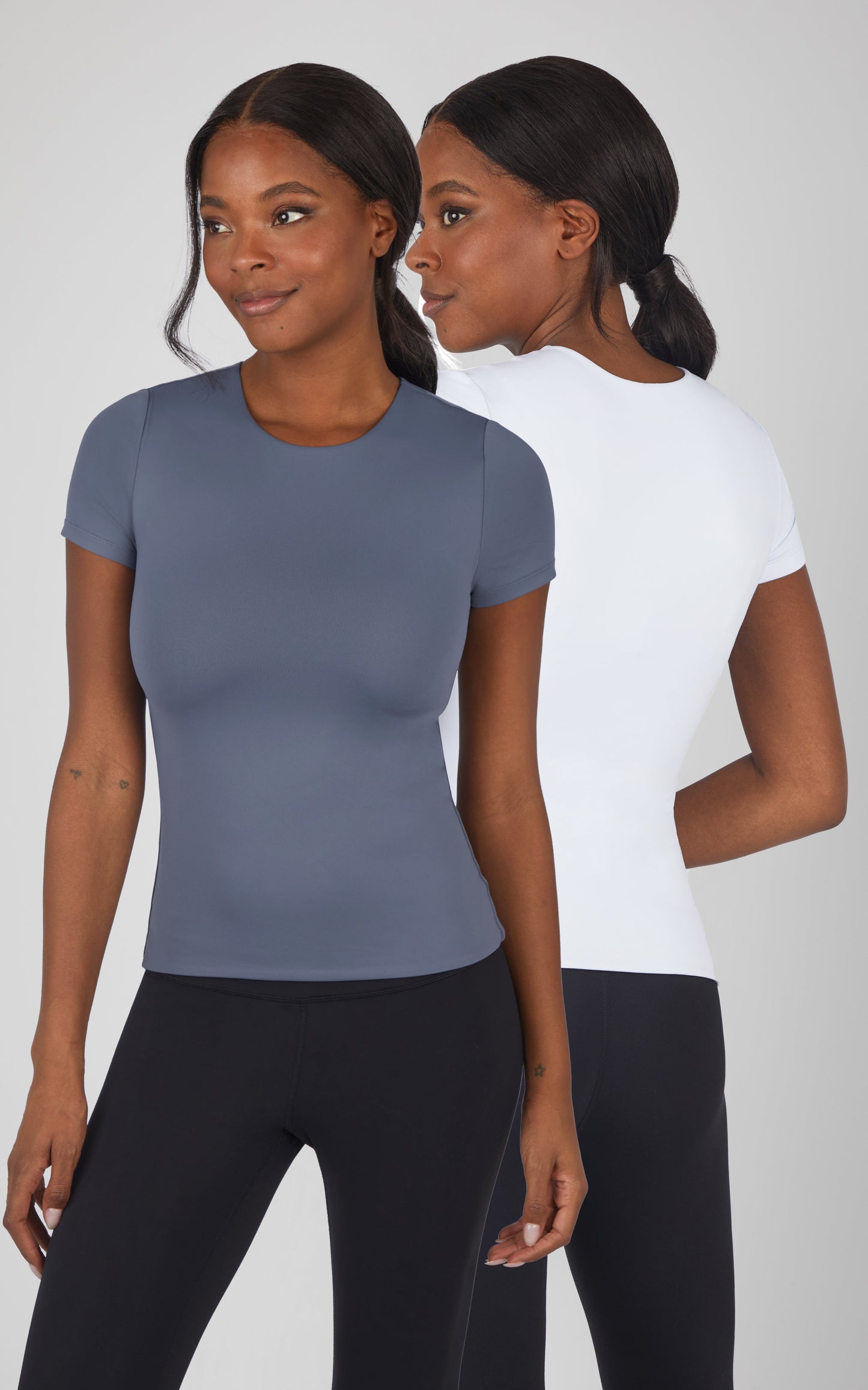 90 Degree by Reflex 2 PK Crew Neck Tee