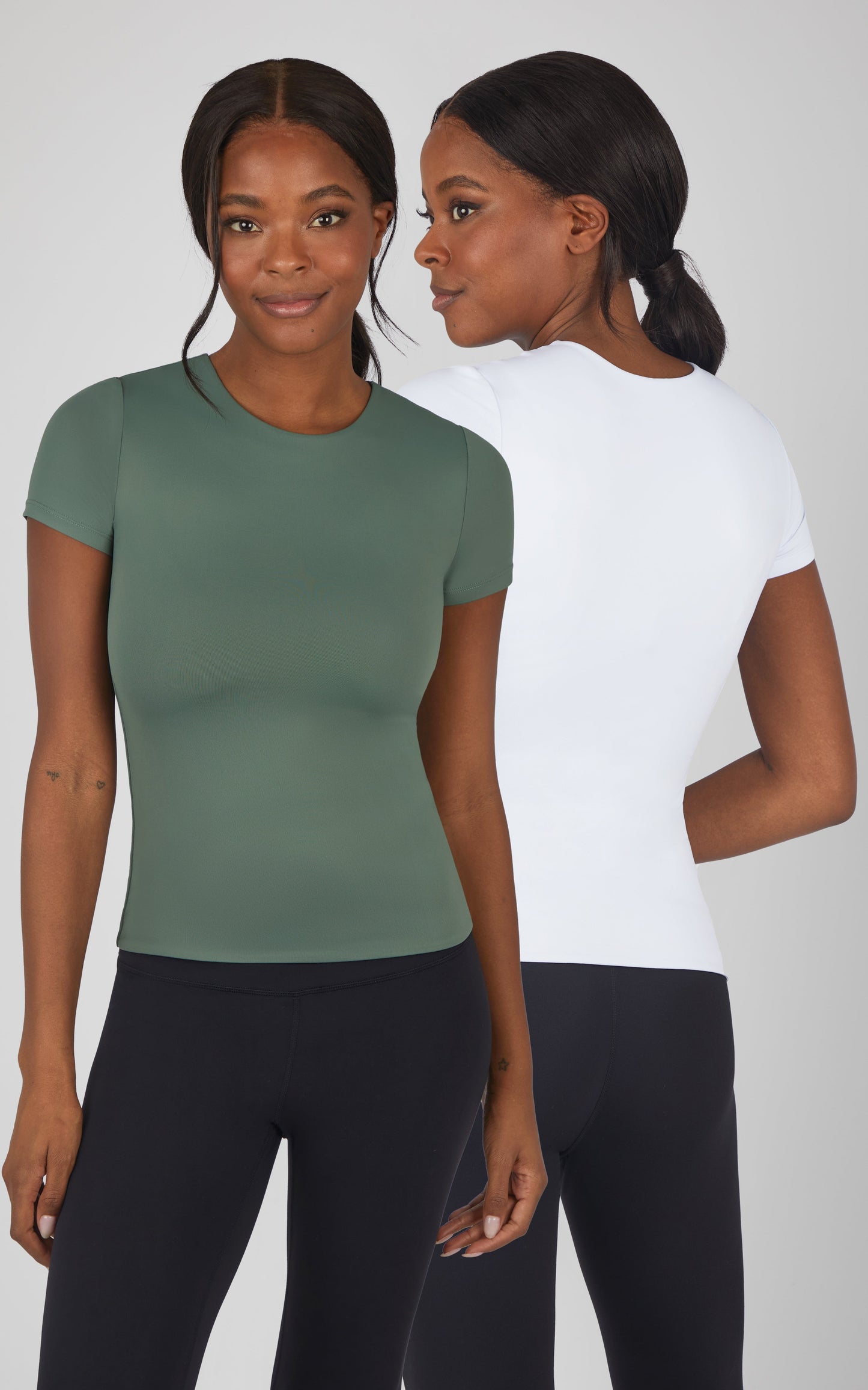 90 Degree by Reflex 2 PK Crew Neck Tee