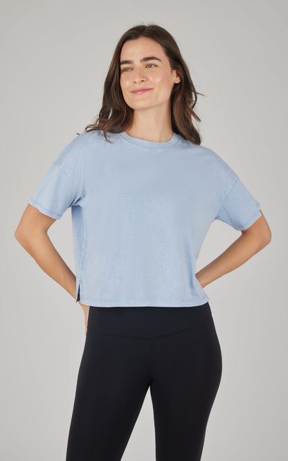 90 Degree by Reflex 2 PK Stone Washed Cotton and Super Soft Tee