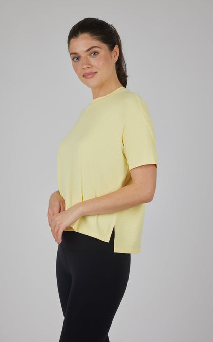 90 Degree by Reflex Textured Performance Training Tee