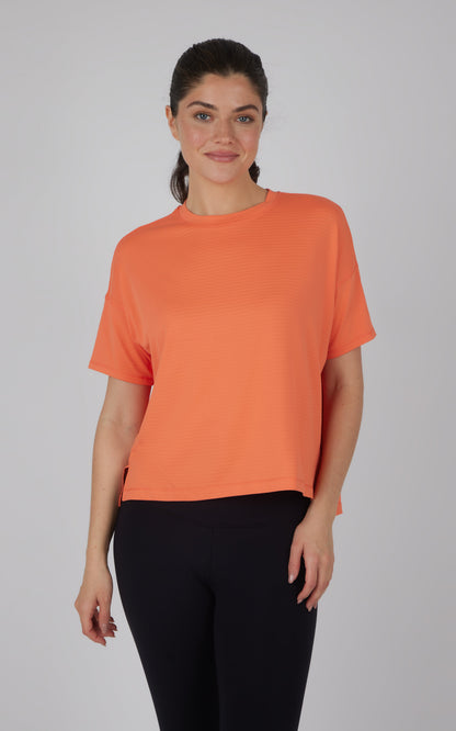 90 Degree by Reflex Textured Performance Training Tee