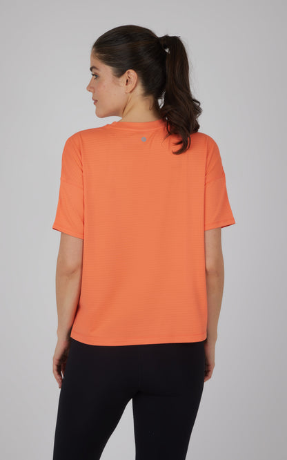 90 Degree by Reflex Textured Performance Training Tee