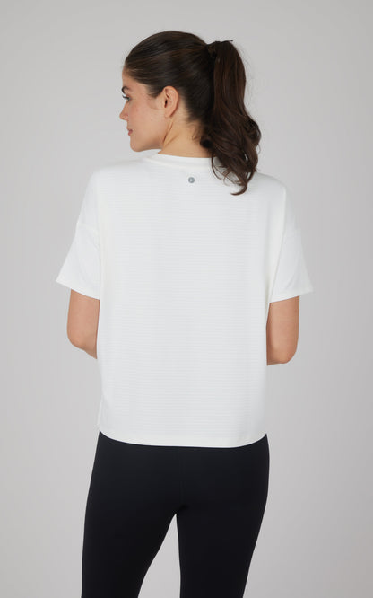 90 Degree by Reflex Textured Performance Training Tee
