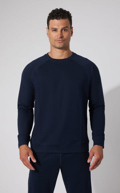 90 Degree by Reflex Men's Mini Zurry Crew Neck Sweatshirt