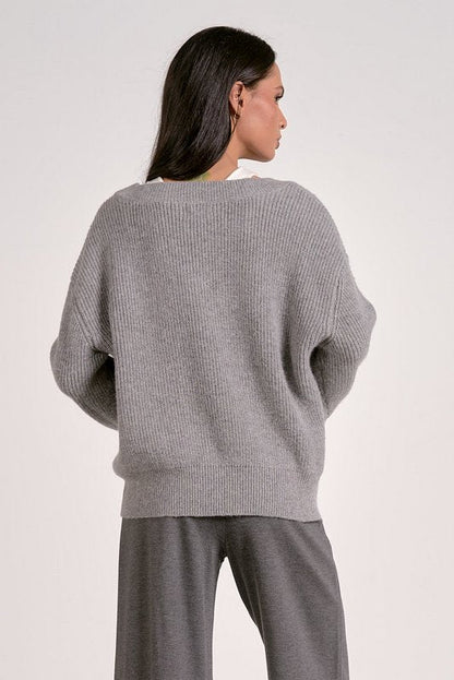 Ashtin Sweater Grey White