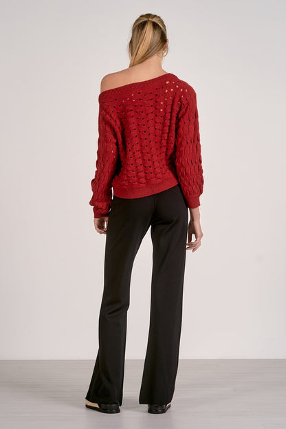 Adrienne Sweater Red