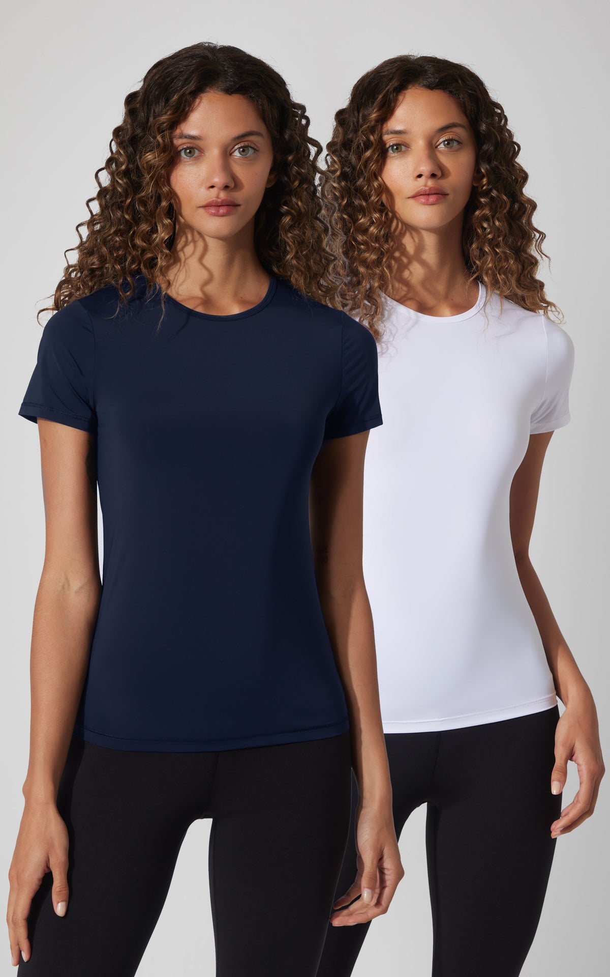 90 Degree by Reflex 2 Pk Air Cloud Jersey Short Sleeve Shirt