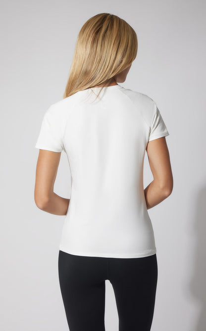 90 Degree by Reflex 2 PK Vintage Cotton Crew Neck Short Sleeve Top