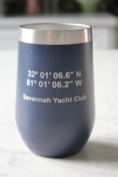 Custom Design - BVI Islands with Names - 30oz Insulated Tumblers
