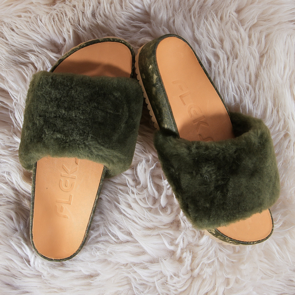 Fleks Unisex San Ysidro Slide - Forest