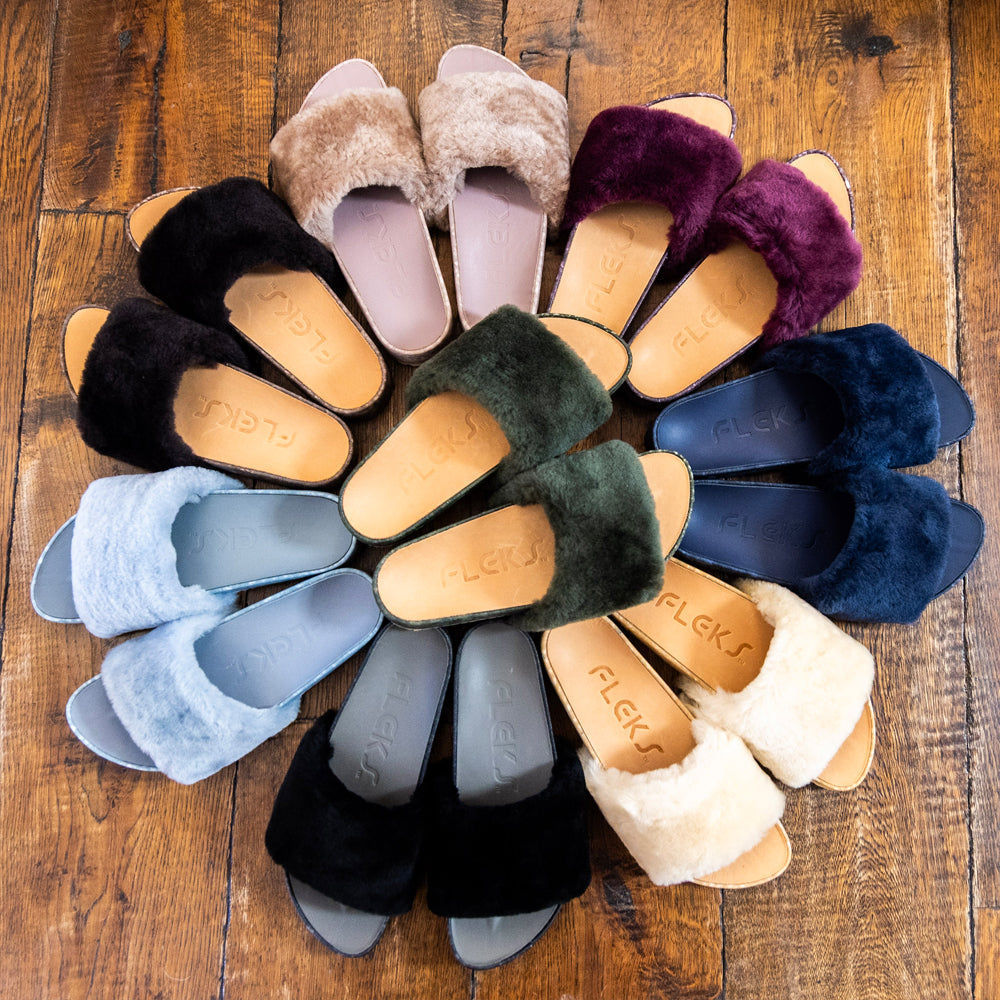 Fleks Unisex San Ysidro Slide - Fog