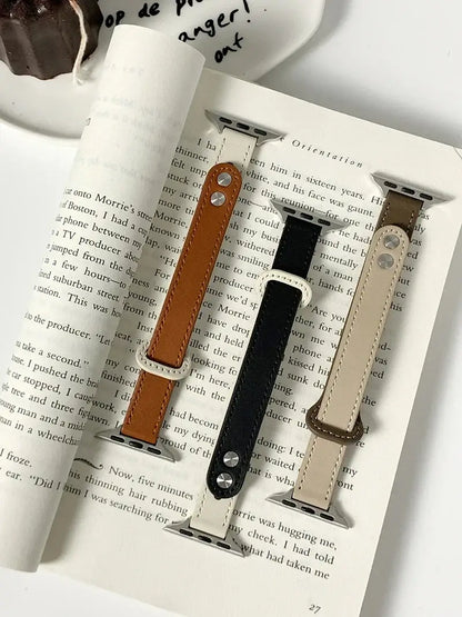 Apple Watch Leather Band - Elegant Durable Strap Options
