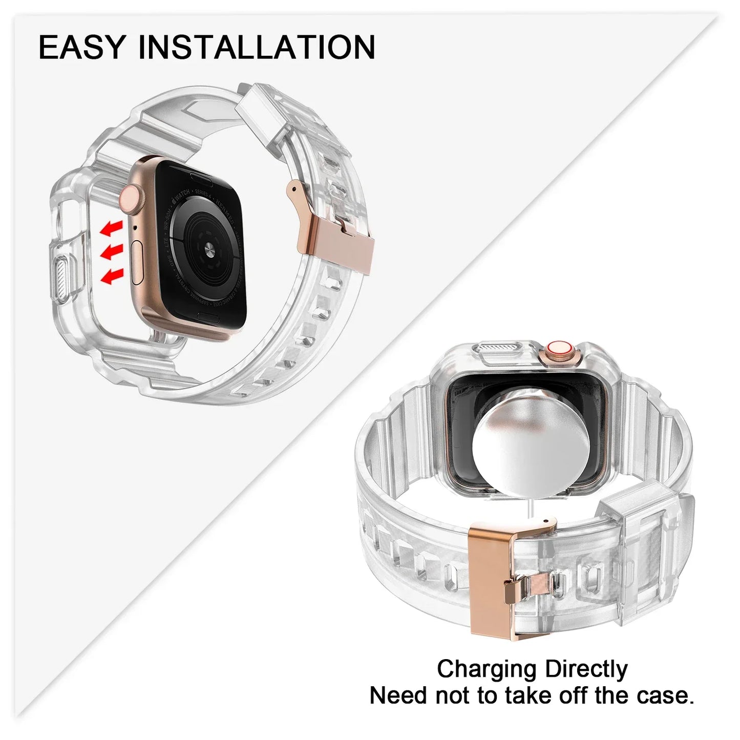 Apple Watch TPU Strap - Rugged, Protective, Durable Design