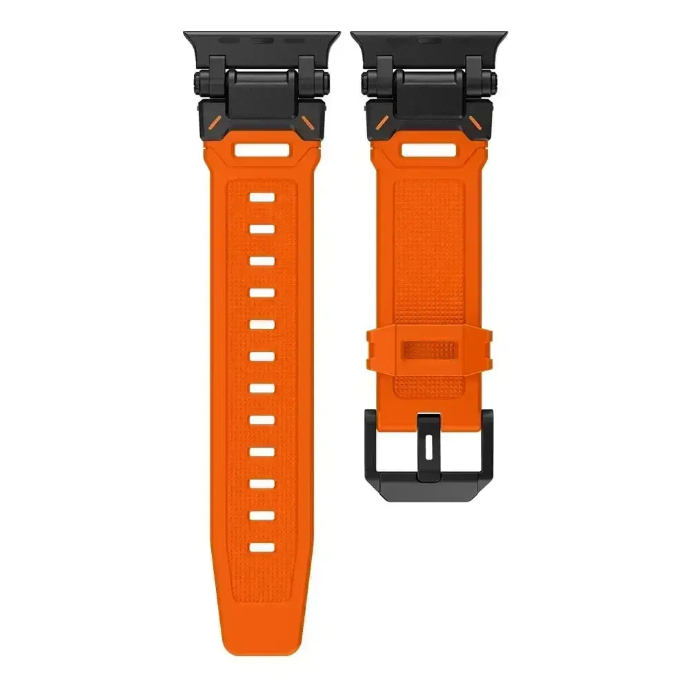Apple Watch Silicone Metal Band - Premium Durable Strap