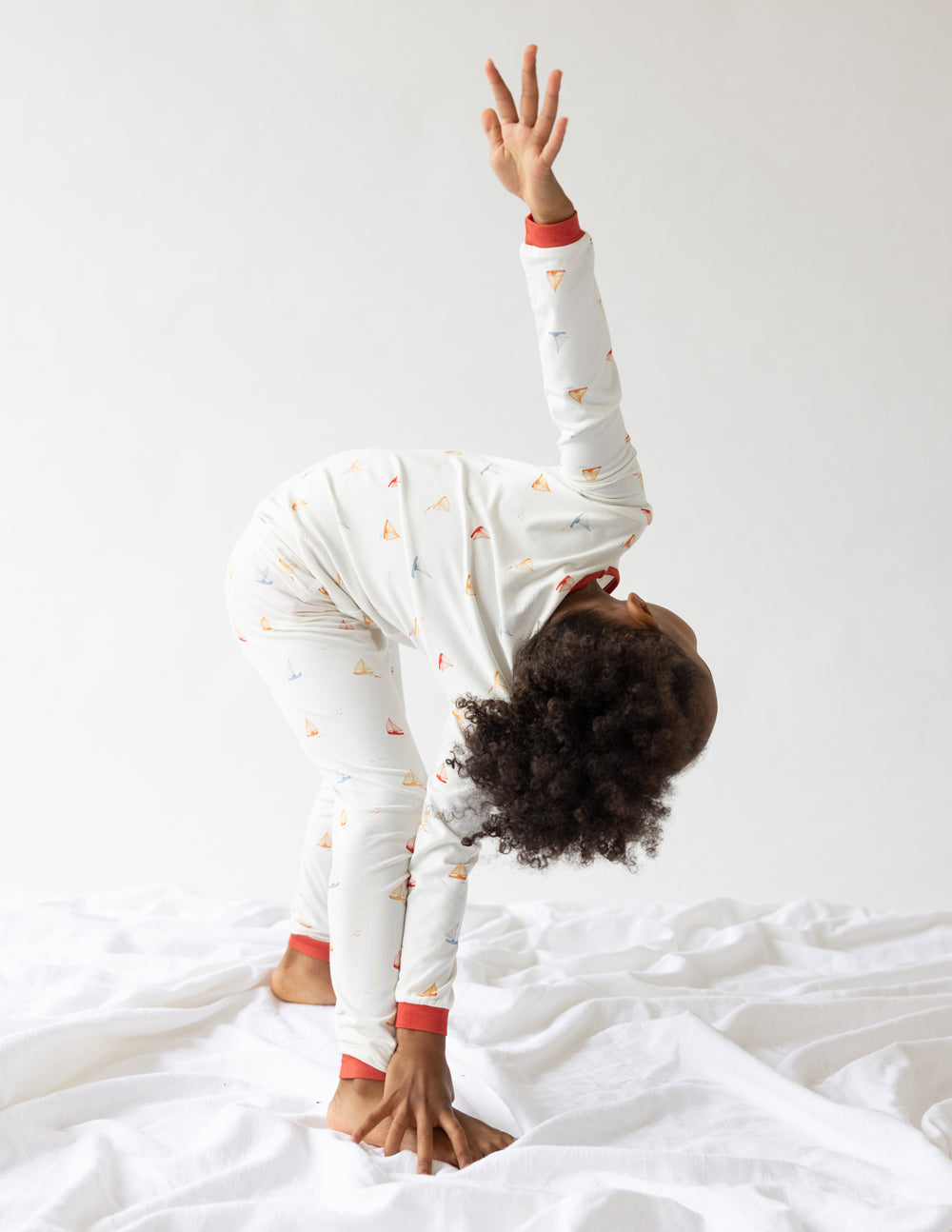 Elevated Faith Sailboat Bamboo Kids Pajama Set