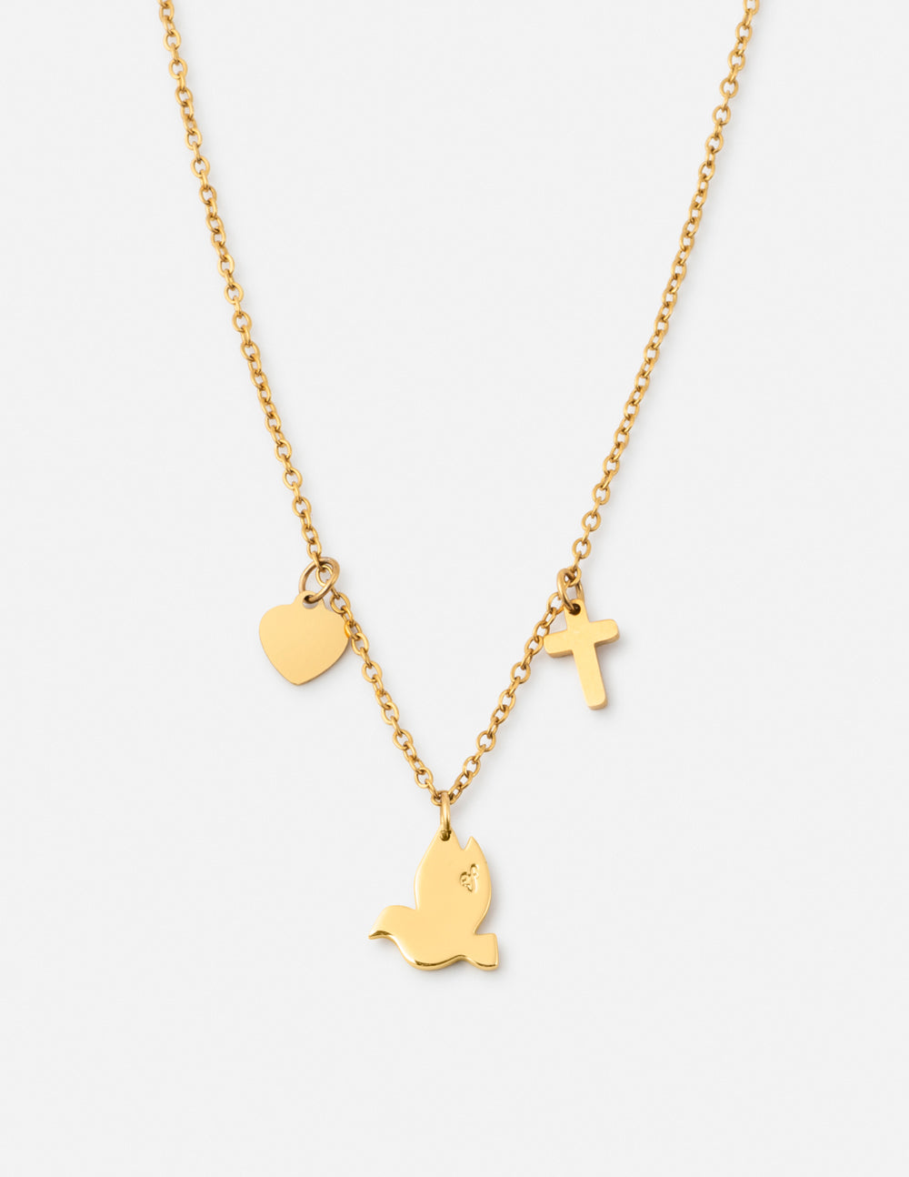 Elevated Faith Salvation Charm Necklace