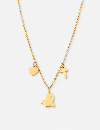 Elevated Faith Salvation Charm Necklace
