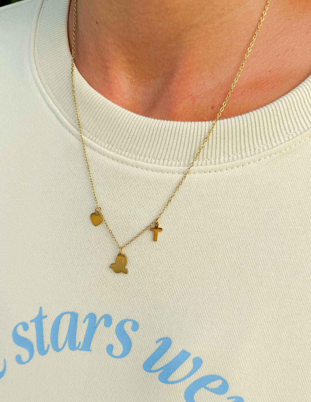Elevated Faith Salvation Charm Necklace