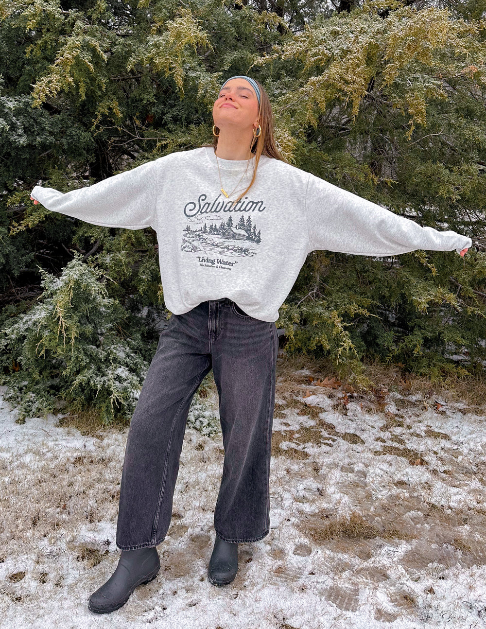 Elevated Faith Salvation Unisex Crewneck