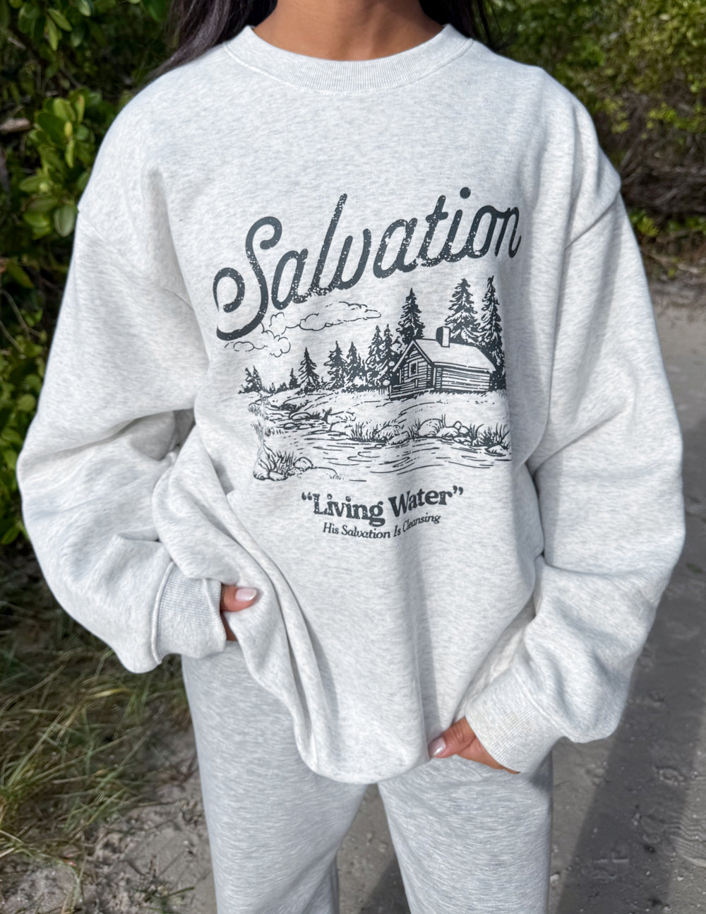 Elevated Faith Salvation Unisex Crewneck