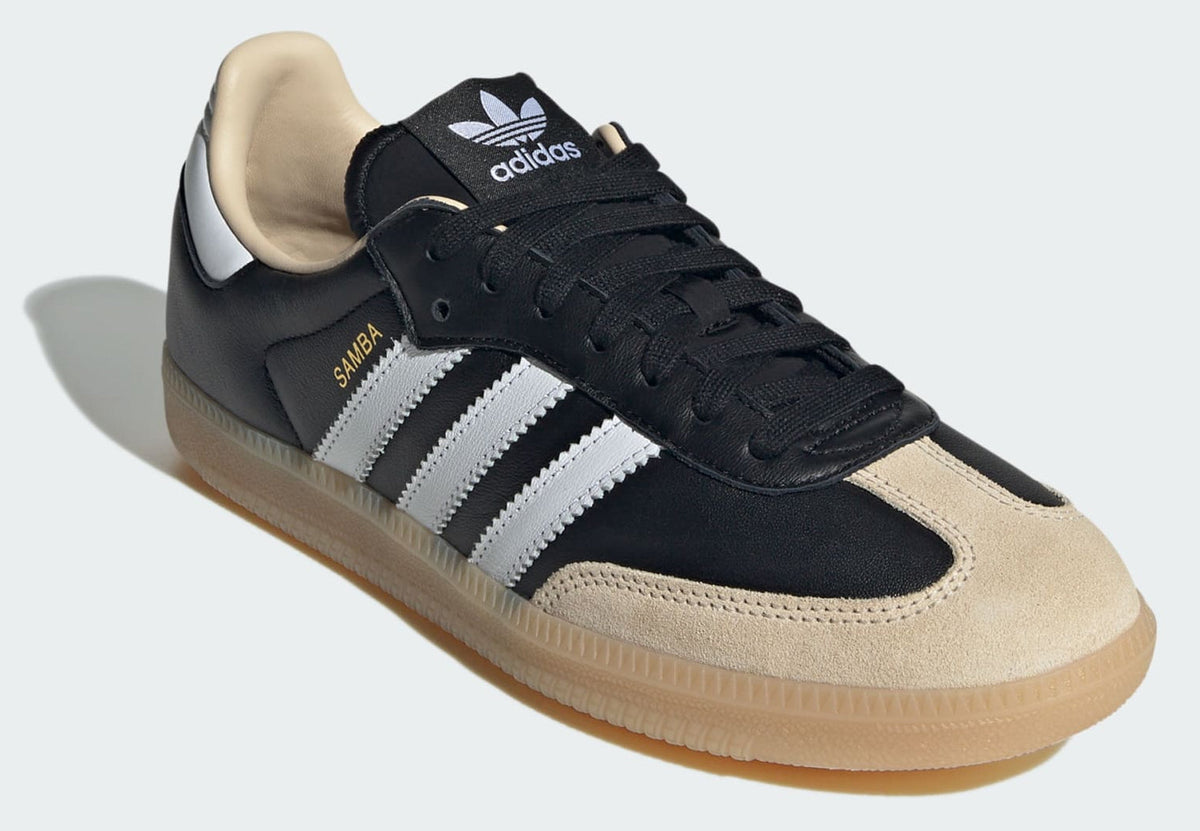 adidas Men's Samba Og 'Core Black Cloud White Gum' Sneakers