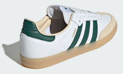 adidas Men's Samba Og 'Cloud White Collegiate Green Gum'