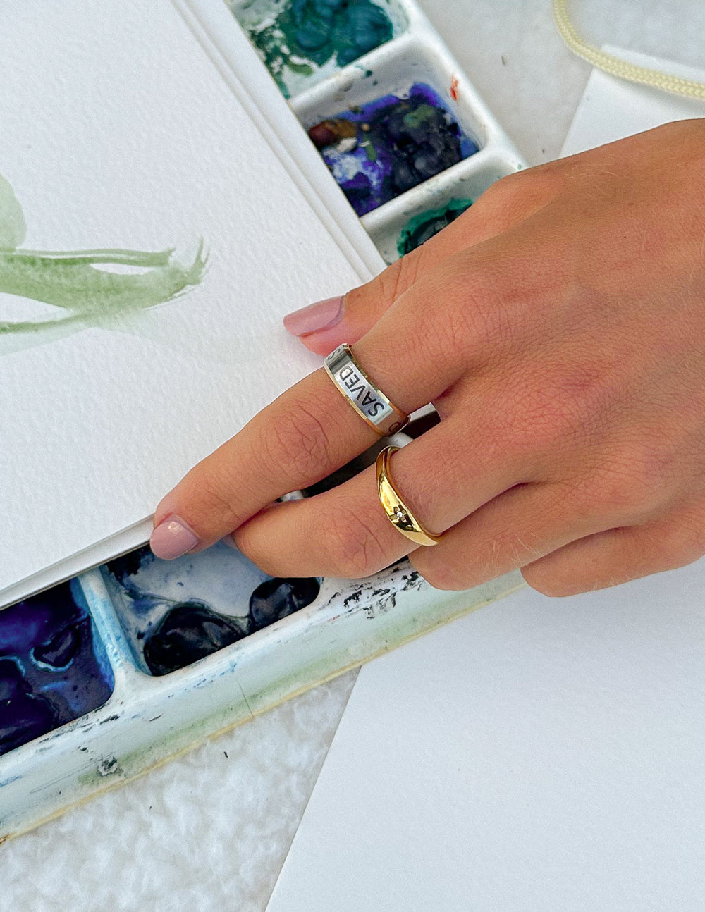 Elevated Faith Saved Ring
