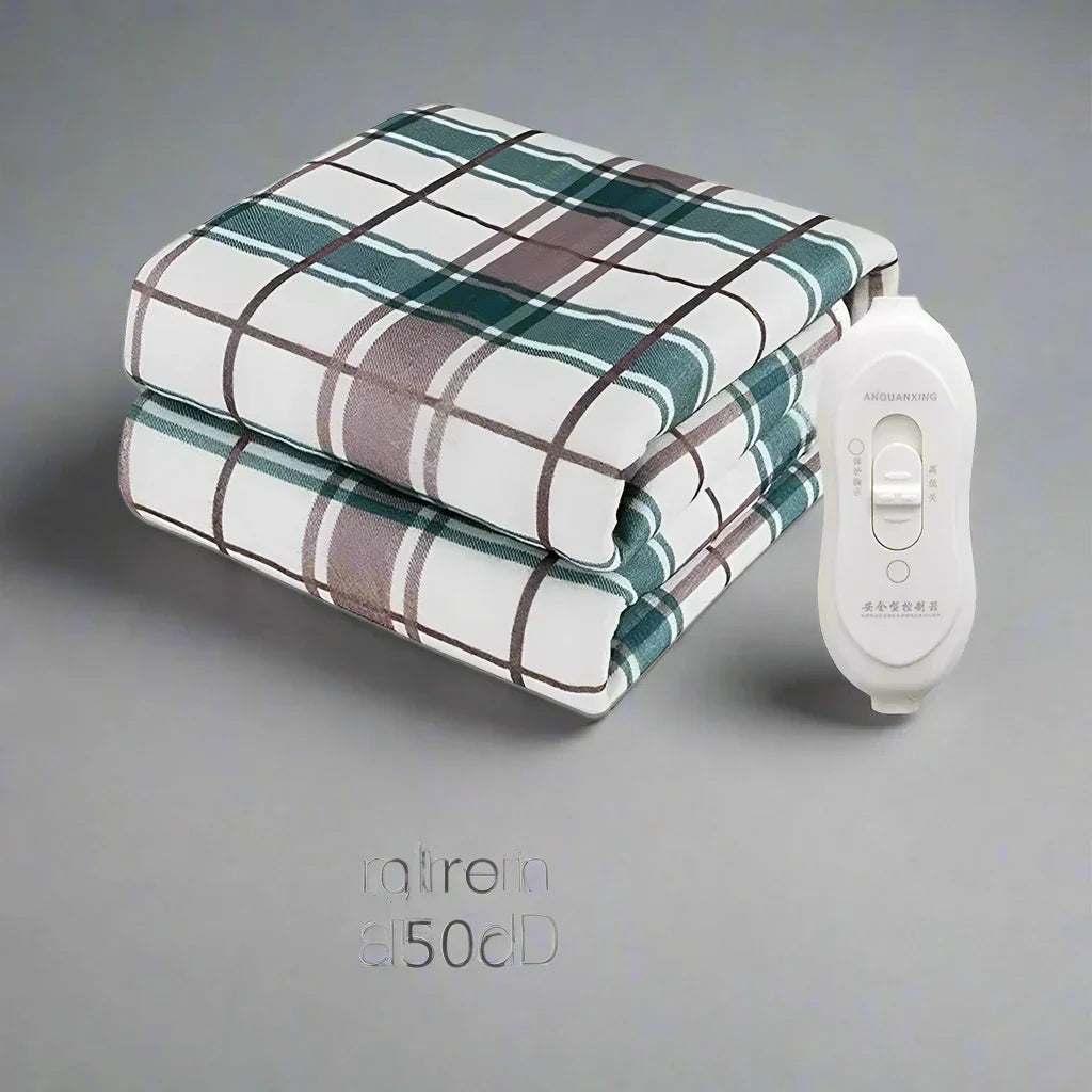 Electric Blanket with Adjustable Heat for Winter Comfort
