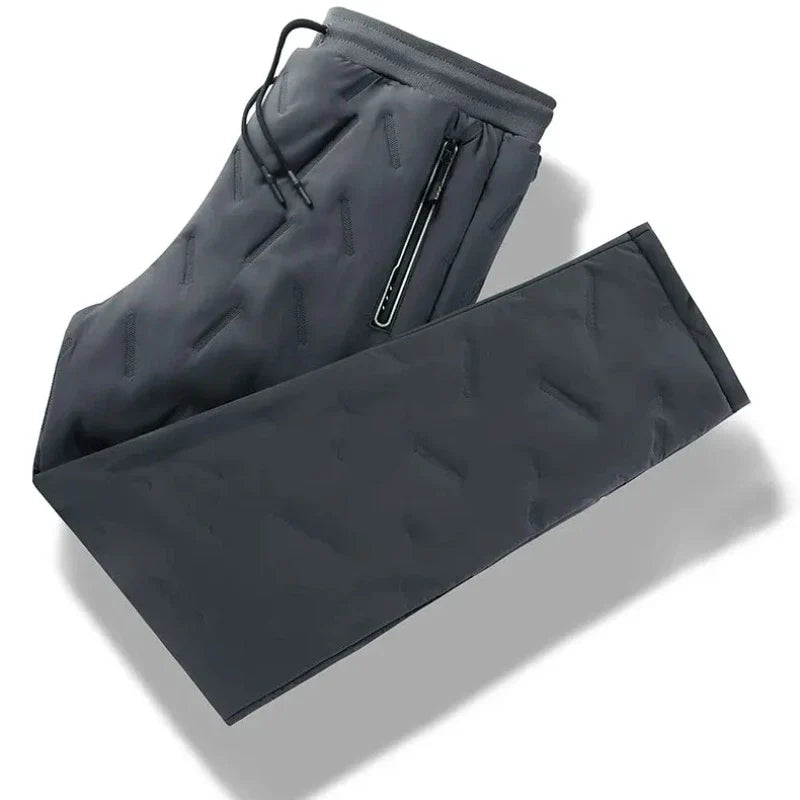 Sweatwear Winter Warm Lambswool Thicken Sweatpants Men Outdoors Casual Windproof Jogging Pants Brand High Quality Trousers Men