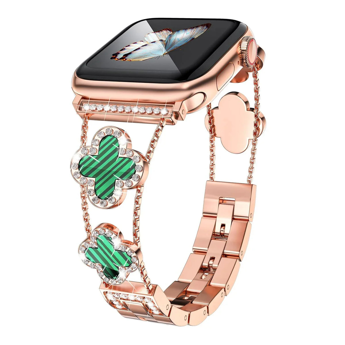 Apple Watch Diamond Metal Band - Elegant Stainless Steel Strap